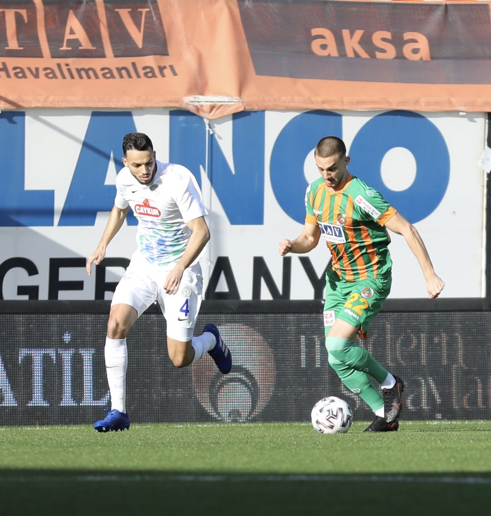 Aytemiz Alanyaspor - Çaykur Rizesspor: 2-1