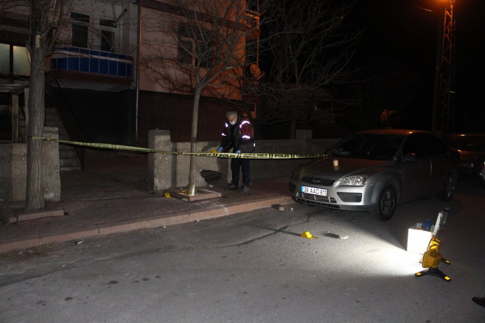 Magandanın havaya açtığı ateş paniğe neden oldu
