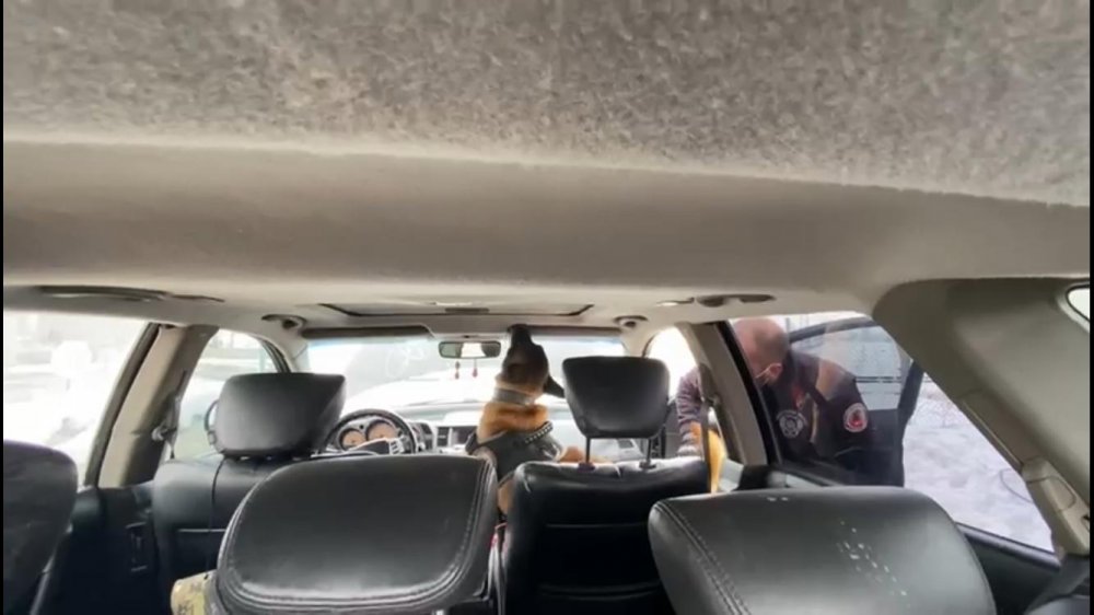 Baldızının otomobiliyle uyuşturucu taşırken yakalandı