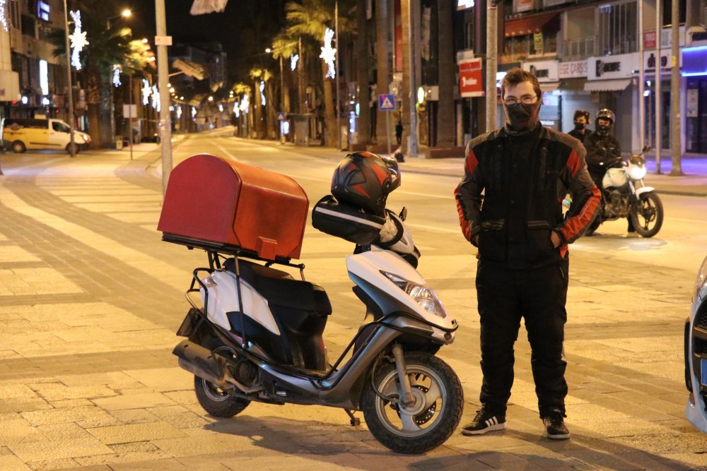 Denizli'de kısıtlamayı ihlal edip, polise direnen kişiye 3 bin 150 lira para cezası