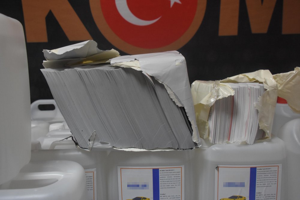 Etil alkol kaçakçılarının 'etiket' oyunu: 3 gözaltı