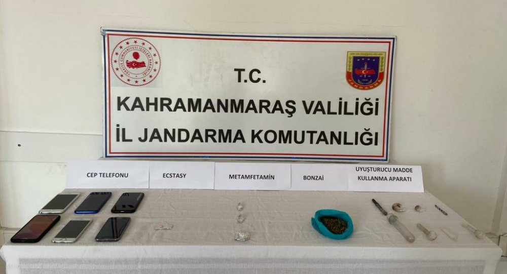 Kahramanmaraş'ta uyuşturucu operasyonu
