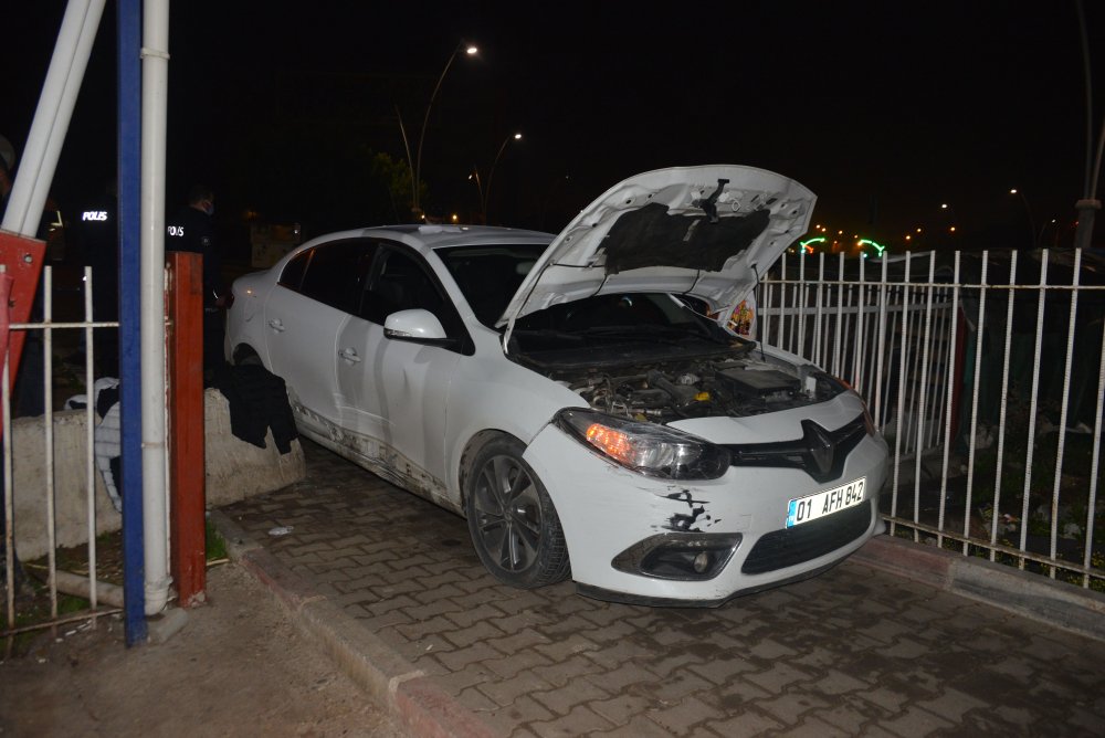 Kazaya yaptıkları kişiyi darbedip, kaçan iki şüpheliden biri, bir kez daha kaza yapınca yakalandı