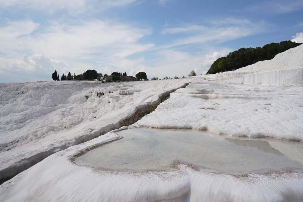 Pamukkale'de turizmciler, 2021'den umutlu