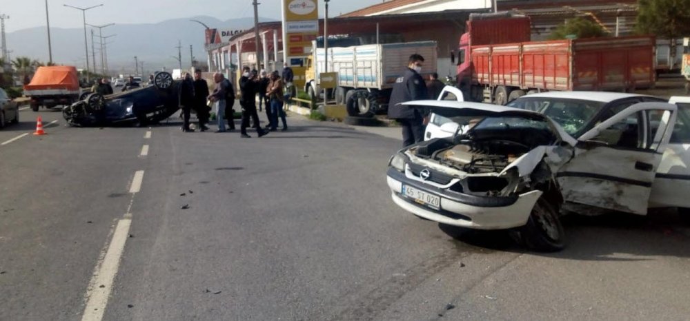 Manisa'da feci kaza!