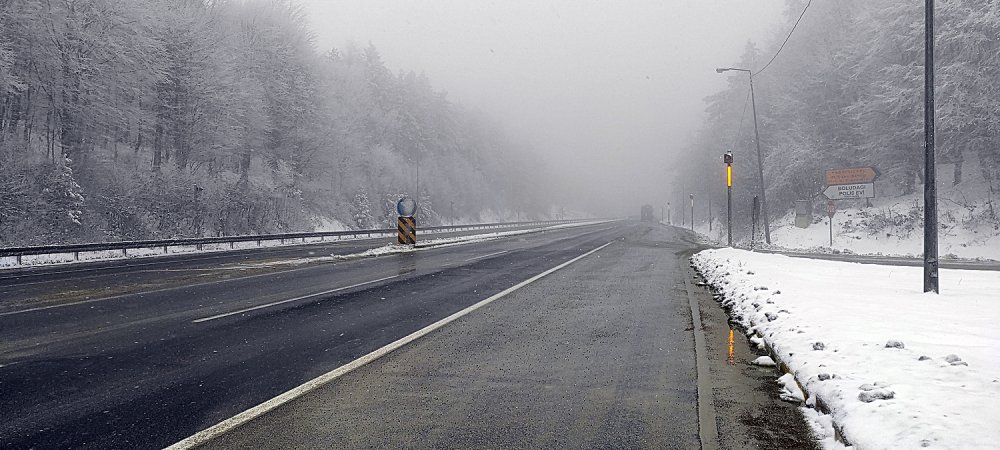 Bolu Dağı’nda korkutan görüntü! Ekipler hazır bekliyor...