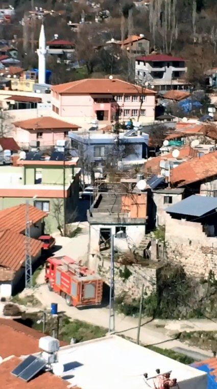 Hatay'da orman yangını