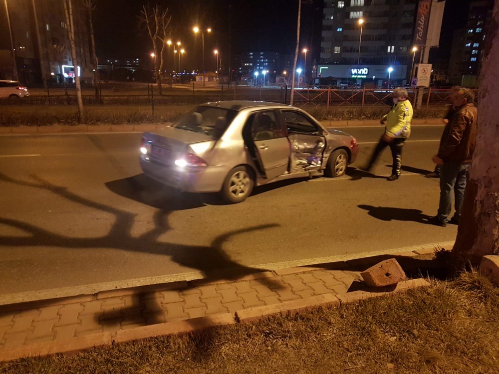 Kayseri'de trafik kazası