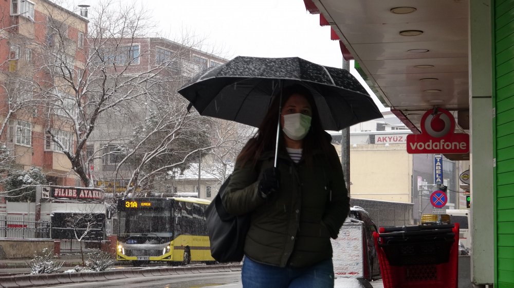 Meteoroloji uyarmıştı; Bursa'da yoğun kar yağışı