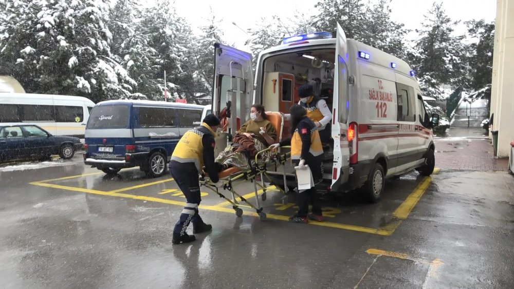 Sevgililer Günü'nde karısıyla tartıştı, kendisini 5 kez bıçakladı