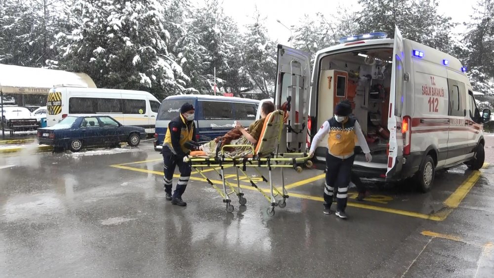 Sevgililer Günü'nde karısıyla tartıştı, kendisini 5 kez bıçakladı