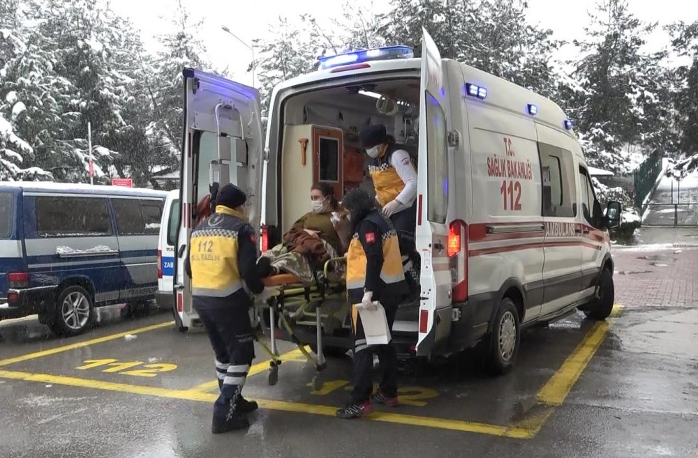 Sevgililer Günü'nde karısıyla tartıştı, kendisini 5 kez bıçakladı