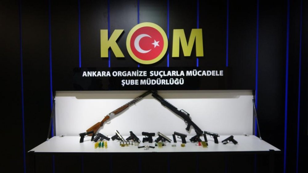 Ankara'da haraç çetesine operasyon