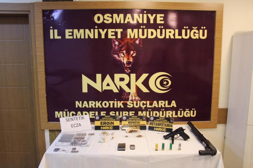 Osmaniye merkezli 3 ilde zehir tacirlerine operasyon