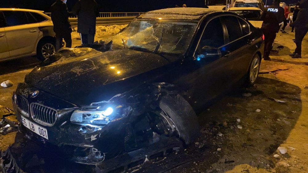Samsun'da zincirleme kaza! 15 araç birbirine girdi