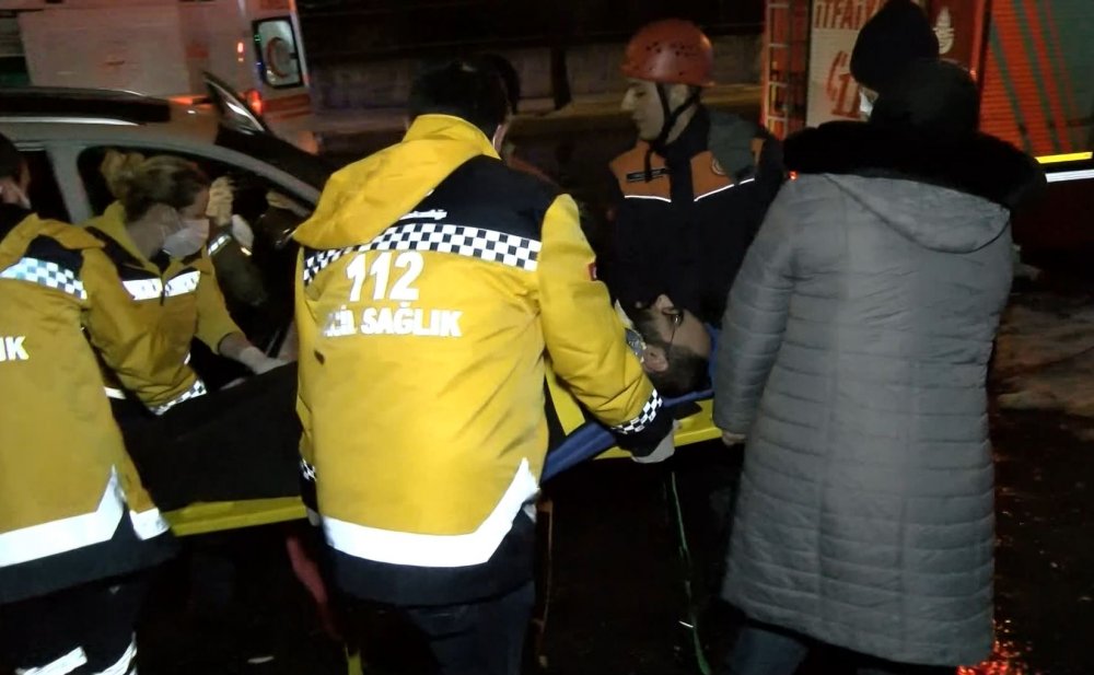 İstanbul'da korkutan kaza! Güvenlik önlemi alındı