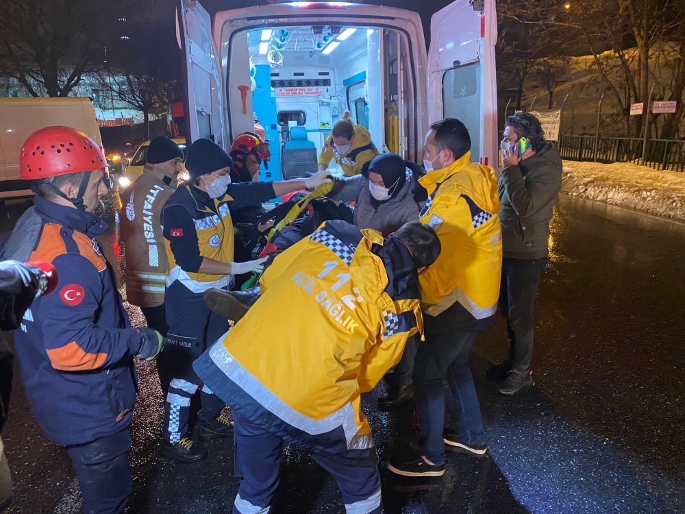 İstanbul'da korkutan kaza! Güvenlik önlemi alındı