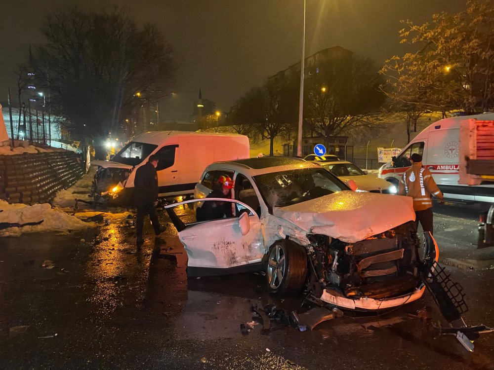 İstanbul'da korkutan kaza! Güvenlik önlemi alındı