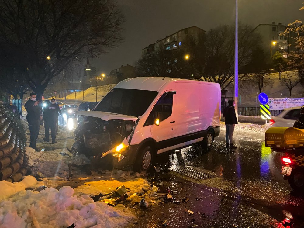 İstanbul'da korkutan kaza! Güvenlik önlemi alındı
