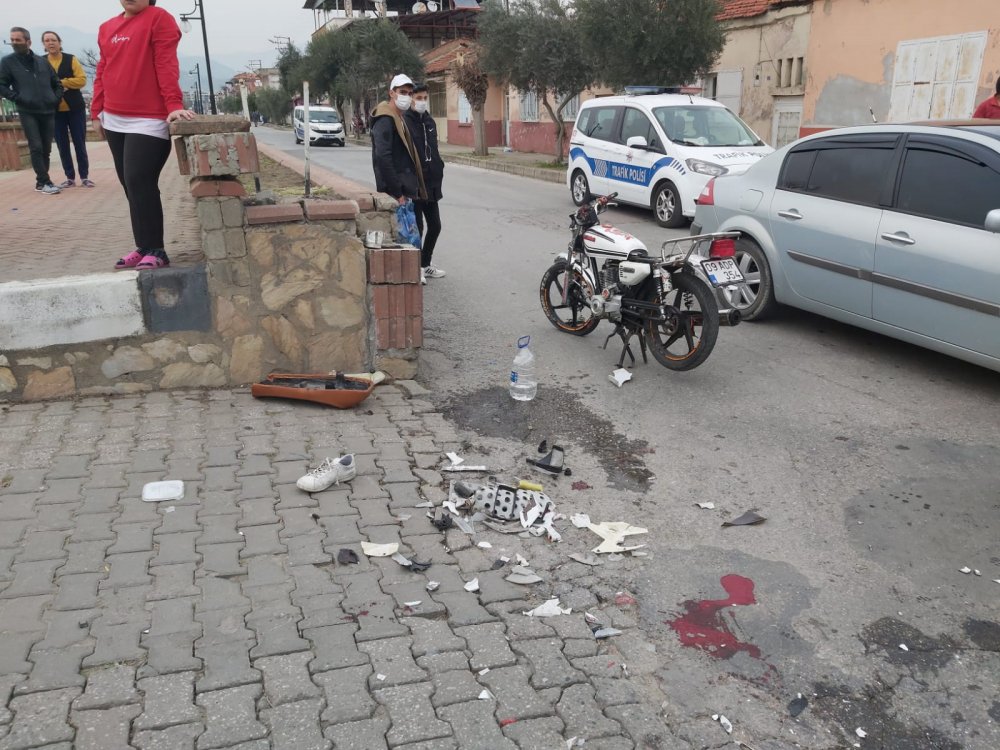 Aydın'da feci kaza: Motosiklet ile TIR çarpıştı