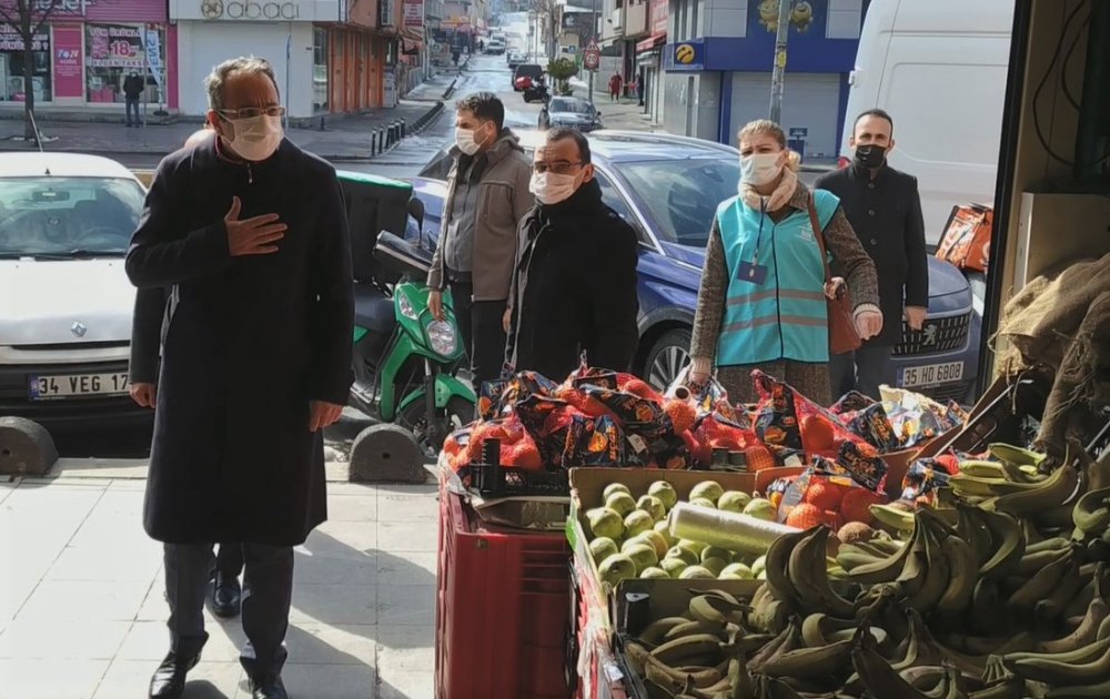 Sultanbeyli'de koronavirüs denetimi