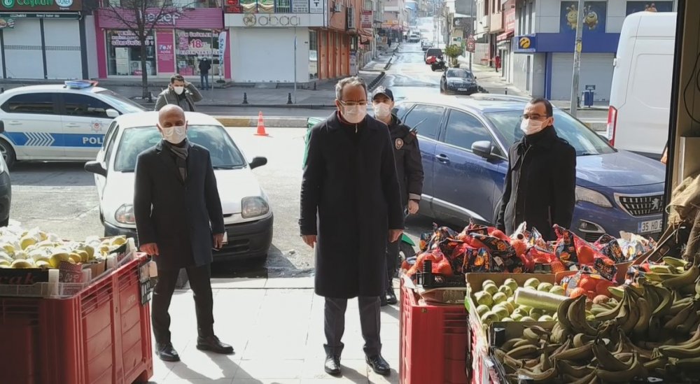 Sultanbeyli'de koronavirüs denetimi