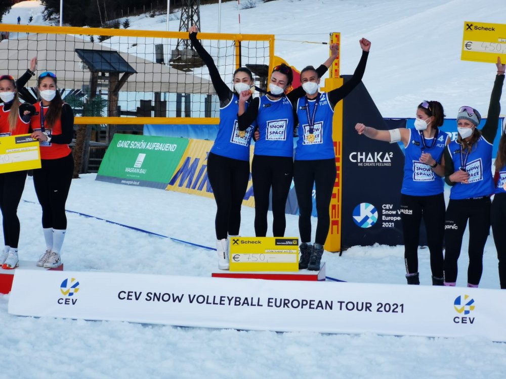 Türkiye Kar Voleybolu Milli Takımı, namağlup şampiyon