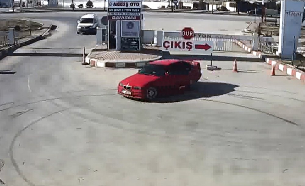 Kısıtlamayı ihlal edip, drift yapan sürücüye ceza