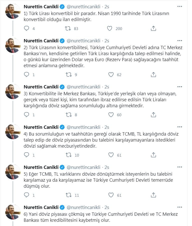 AK Parti'li Canikli'den 'rezerv' açıklamalarına tepki