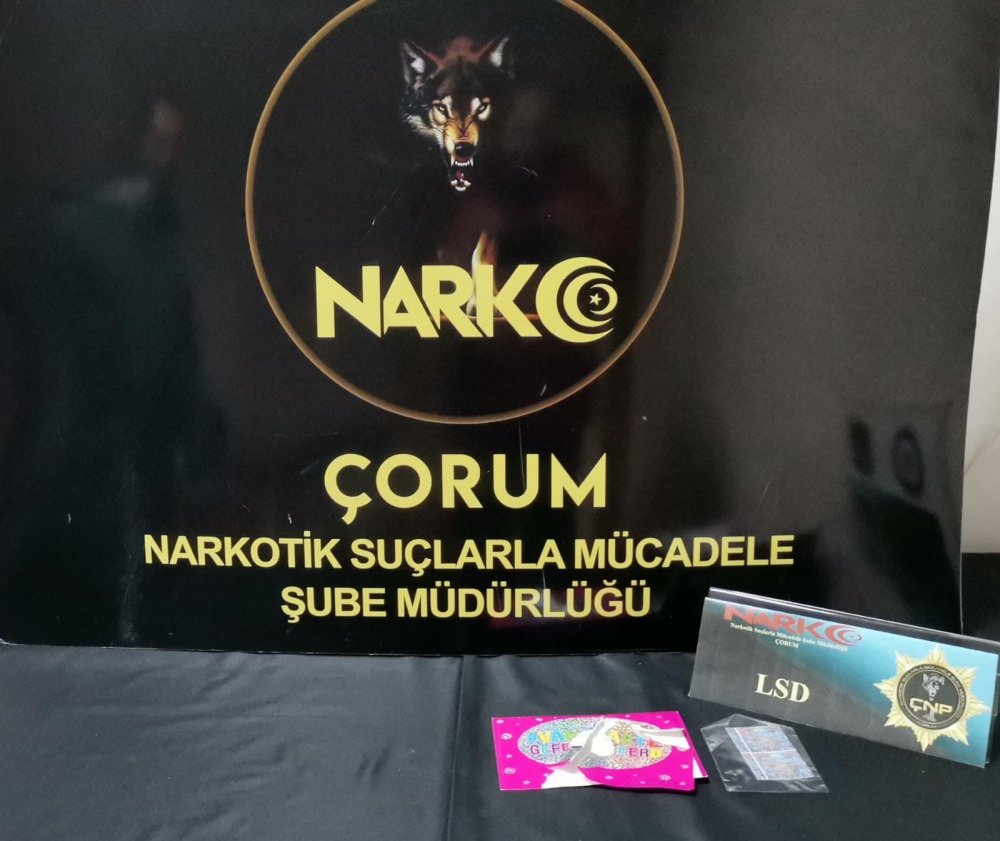 Hollanda'dan Çorum'a zarf içinde zehir!