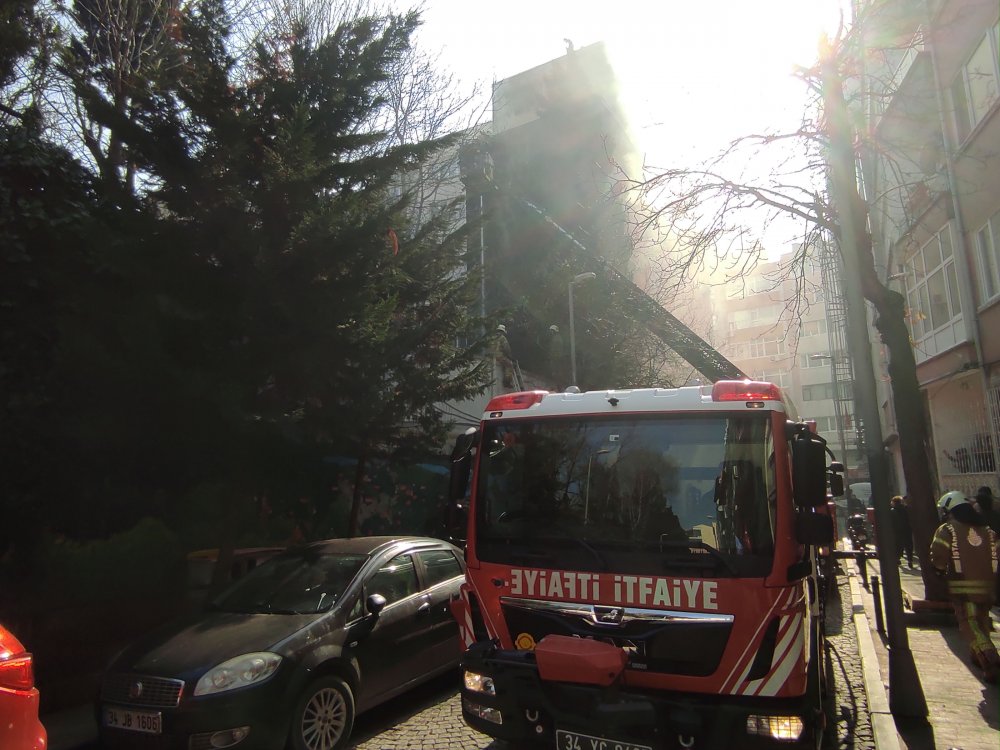 İstanbul'da feci yangın