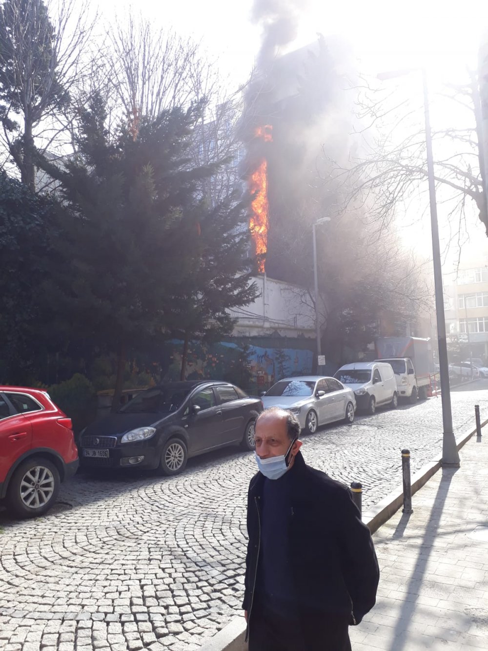 İstanbul'da feci yangın