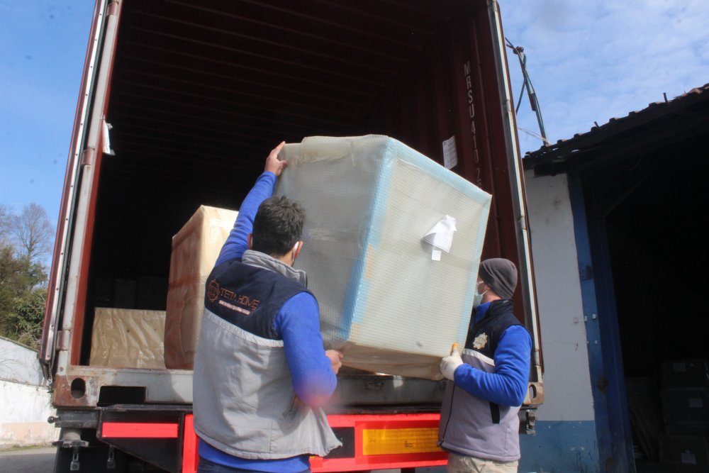 Ordu’dan Amerika’ya mutfak dolabı ihracatı