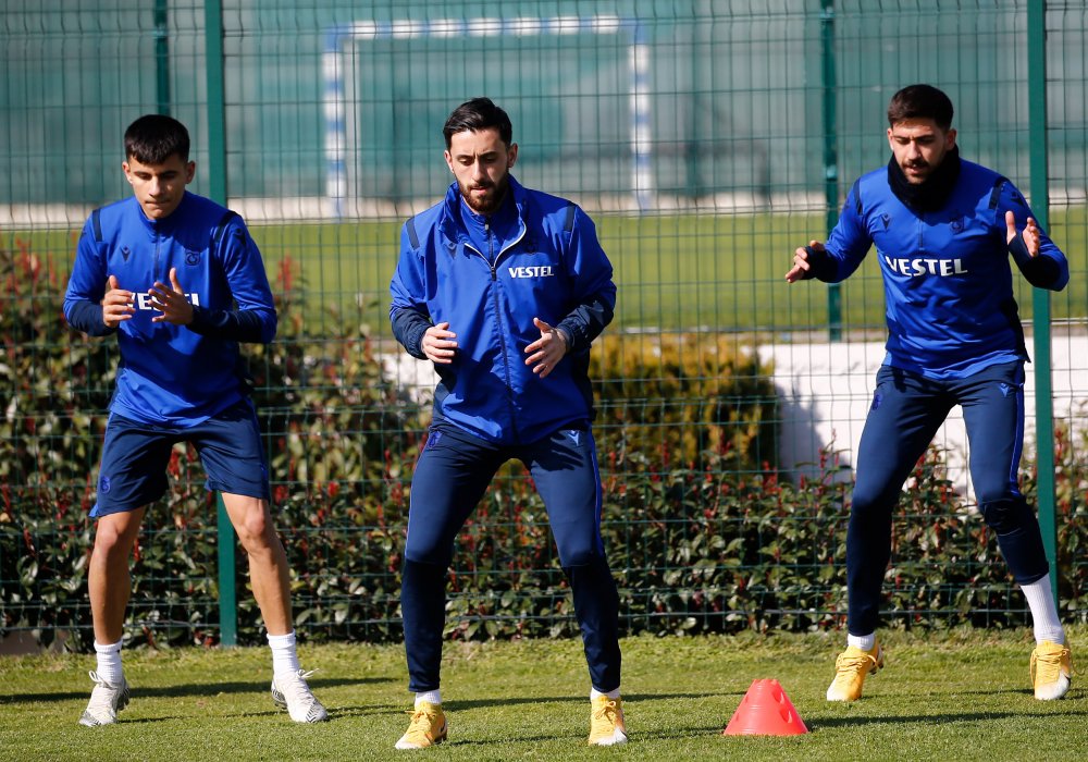 Trabzonspor, Fenerbahçe maçı hazırlıklarını sürdürdü