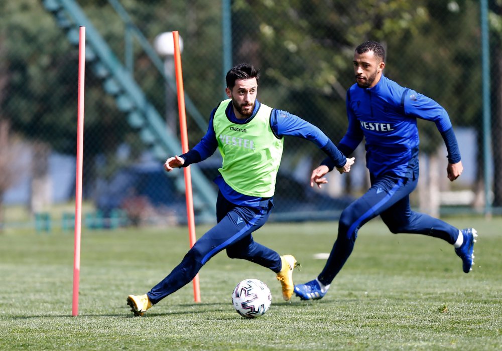 Trabzonspor, Fenerbahçe maçı hazırlıklarını sürdürdü