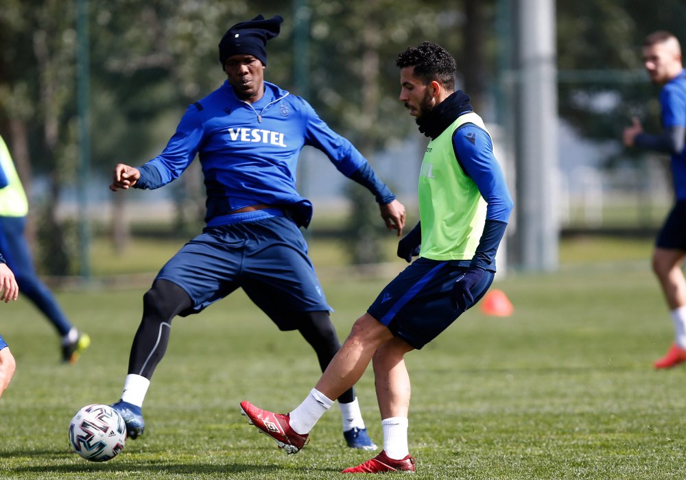 Trabzonspor, Fenerbahçe maçı hazırlıklarını sürdürdü