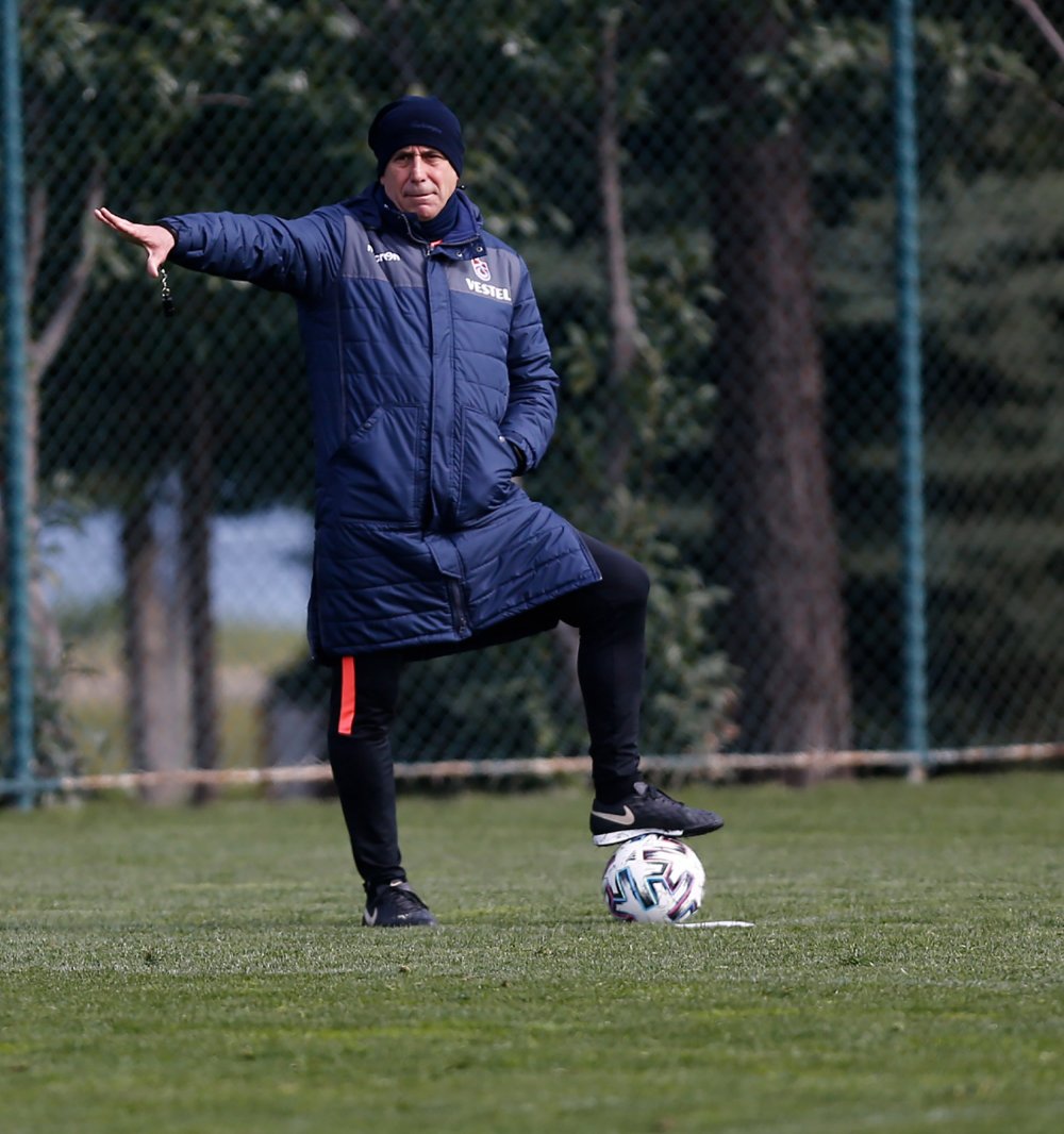 Trabzonspor, Fenerbahçe maçı hazırlıklarını sürdürdü