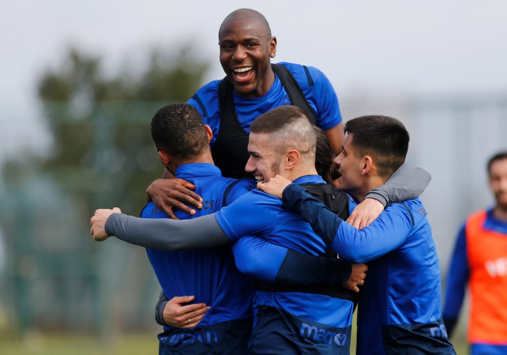 Trabzonspor, Fenerbahçe maçı hazırlıklarını sürdürdü