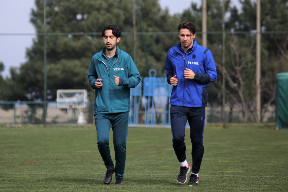 Trabzonspor, Fenerbahçe maçı hazırlıklarını sürdürdü