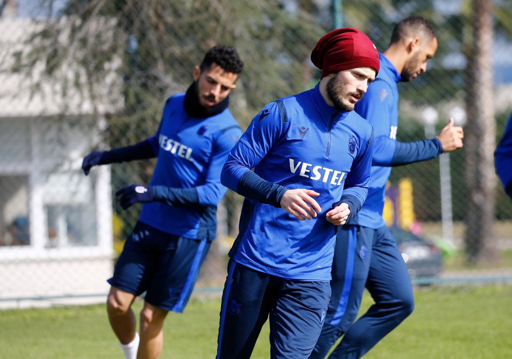 Trabzonspor, Fenerbahçe maçı hazırlıklarını sürdürdü