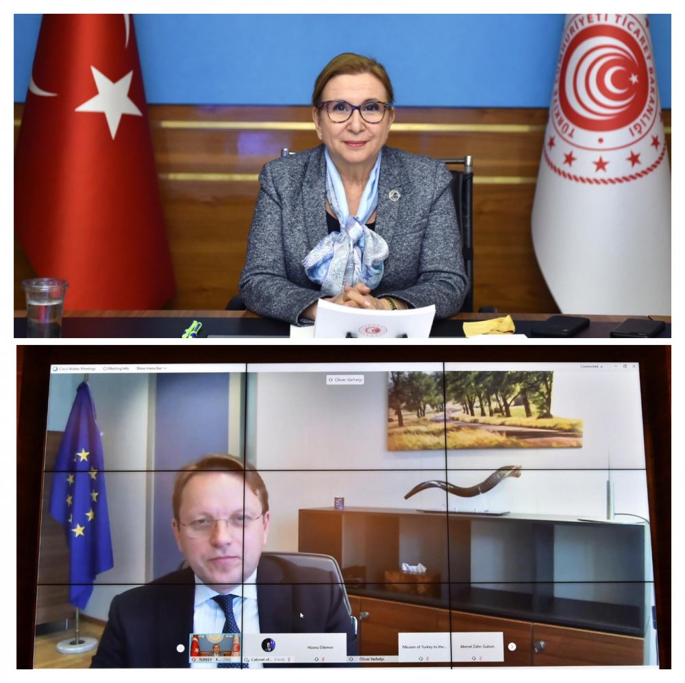 Bakan Pekcan: Türkiye-AB ilişkilerinde pozitif gündemin kilit unsuru Gümrük Birliği'nin güncellenmesi