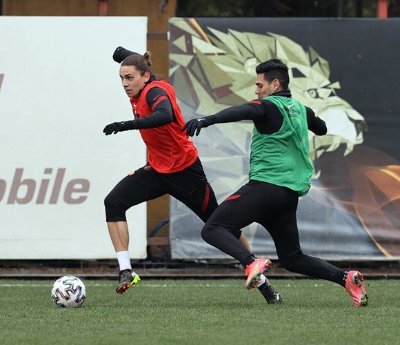 Galatasaray'da Erzurumspor hazırlıkları sürdü