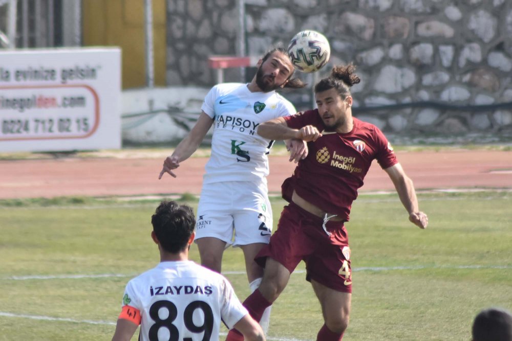 İnegölspor - Kocaelispor: 2-2