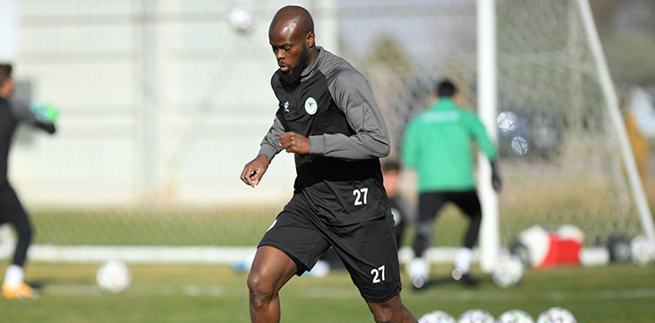 Konyasporlu Cikalleshi ve Diomande: Galip gelmeyi ve başarılı olmayı hak eden bir takımız