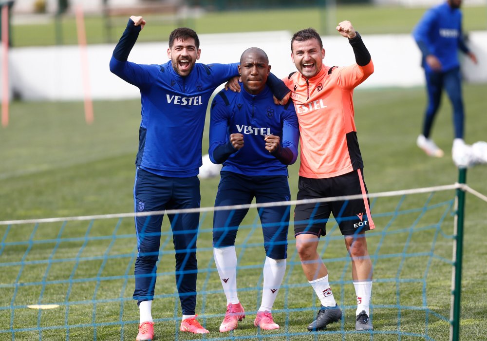 Trabzonspor’da Fenerbahçe maçı hazırlıkları devam ediyor