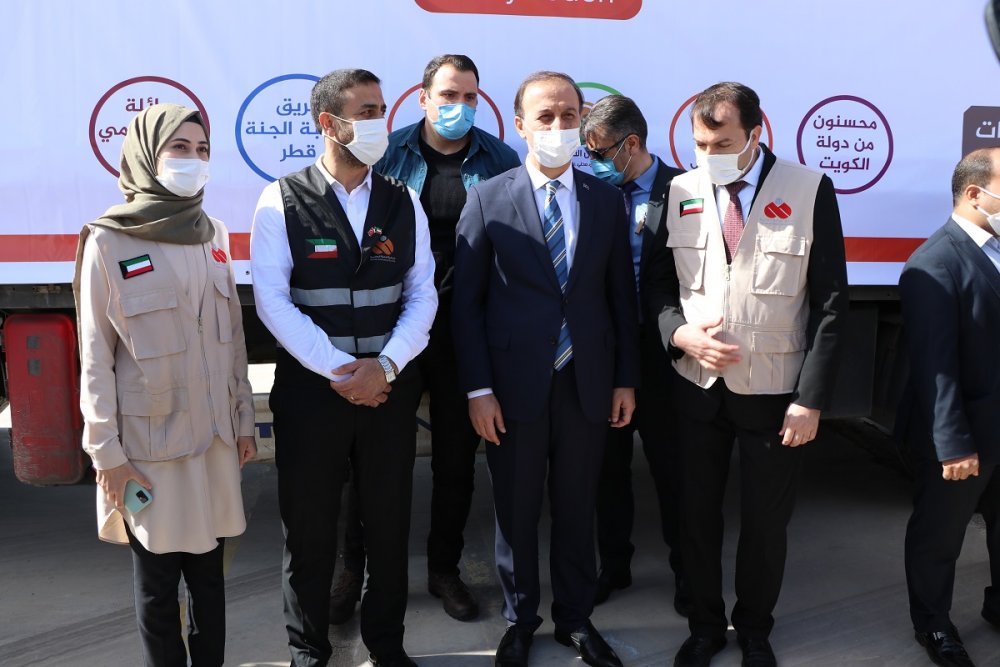Şanlıurfa’dan Suriye'ye 28 TIR yardım gönderildi
