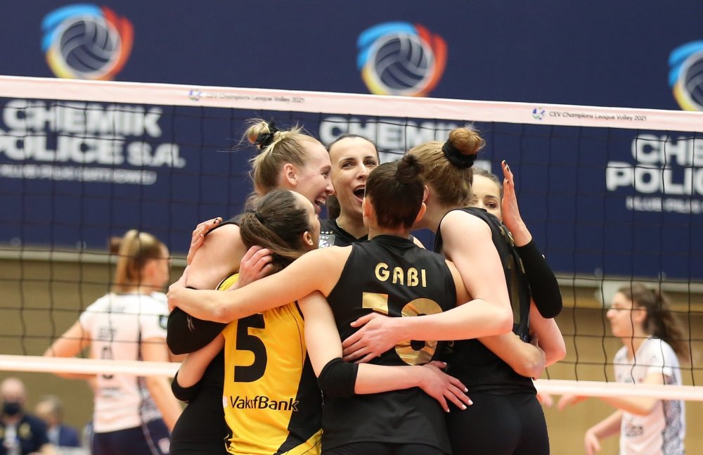 Avrupa arenasında tek galibiyet VakıfBank'tan