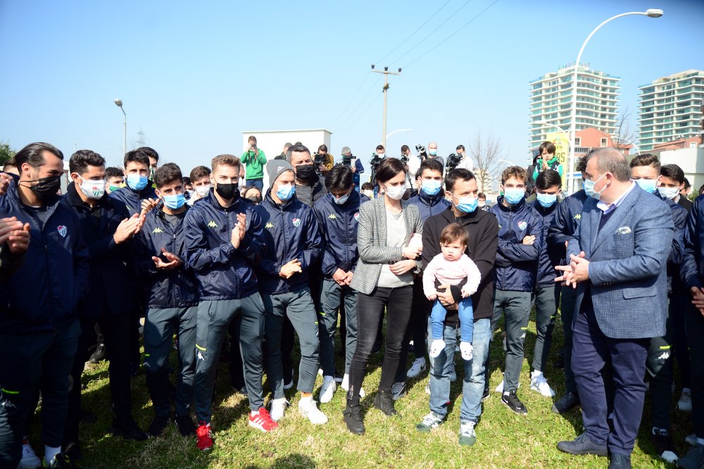 Batalla heykelinin açılışı gerçekleşti