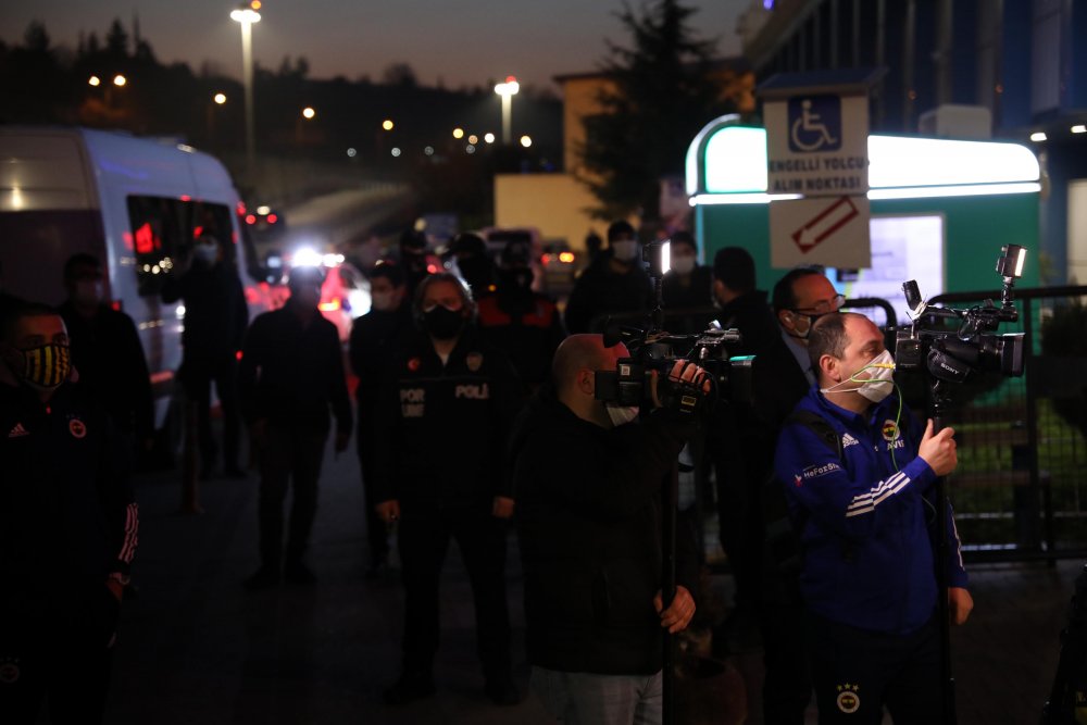 Fenerbahçe, Trabzon'a geldi