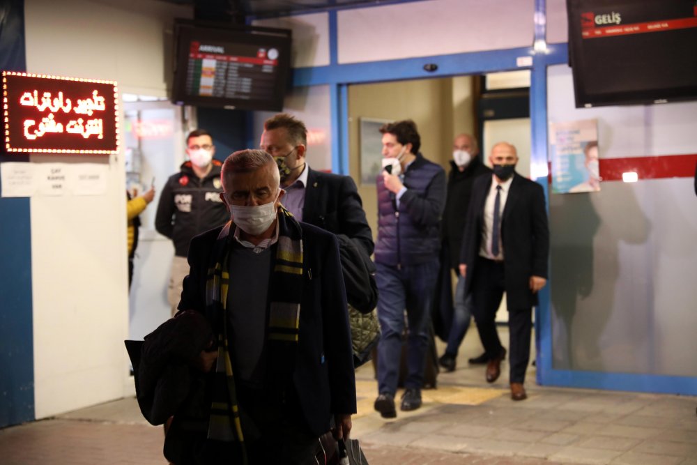 Fenerbahçe, Trabzon'a geldi